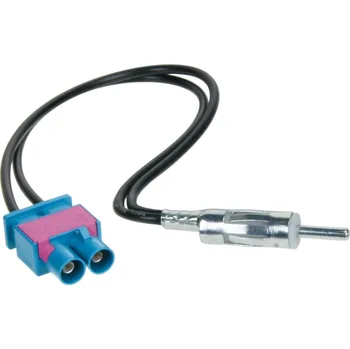 Autoanténa Antenni adapter dvojita FAKRA - DIN