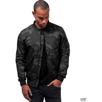 Pánský bomber bunda jarně/podzimní - Light Camo - URBAN CLASSICS - TB1617-darkcamo - S