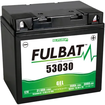 Motobaterie Fulbat 53030 12V 30Ah 300A