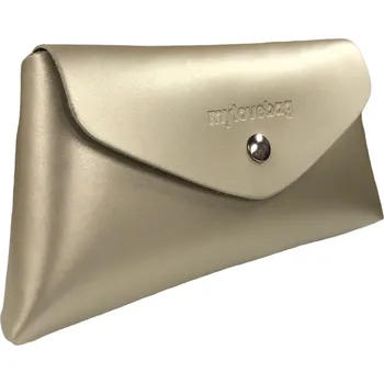 Ledvinka My Love Bag kožená ledvinka metalická zlatá zlatá