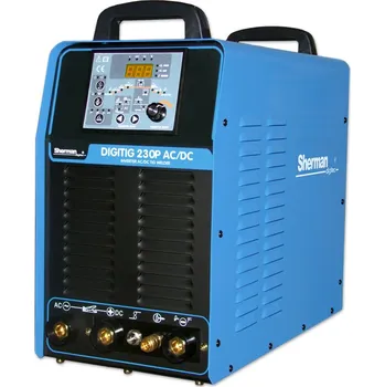 Svářečka DIGITIG 230 P AC/DC svářecí invertor + TIG hořák + kabely