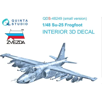Plastikový model Quinta studio 1/48 Su-25 3D-Print&col. Interior - SMALL (ZVE)