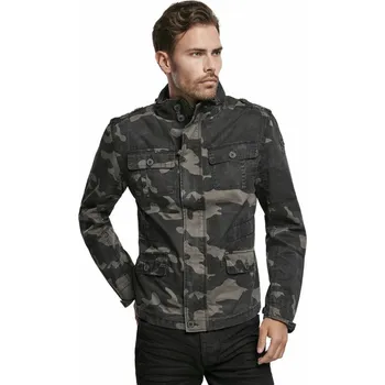 Pánský bomber bunda jarně/podzimní pánské - Britannia - BRANDIT - 3116-darkcamo