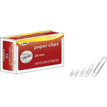 Spona do sešívačky Sponky kancelářské 28mm 100ks