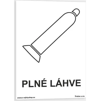 Plné láhve Plast 148 x 210 mm (A5) tl. 2 mm - Kód: 13367