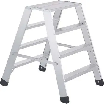 Žebřík Z500 Pracovní podesta Seventec 502 - 2x4 stupně| 40374