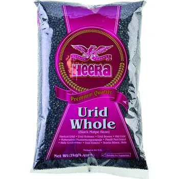 Luštěnina HEERA ČERNÉ FAZOLE (URID BEANS) 2KG