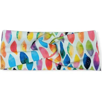 VH design Čelenka turbanová Veselé kapky Velikost: obvod hlavy 49-51