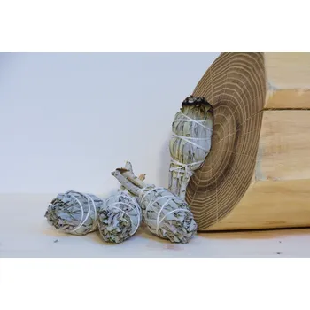 Čajovna Šalvěj Bílá (Kalifornie), vykuřovací svazek Mini - pochodeň, zvýhodněná sada 3+1 ZDARMA