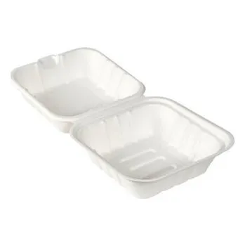 Jednorázové nádobí Miska bagasa bílá 162x152x80 mm, 50 ks 100030447