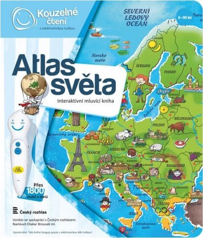 Albi Kouzelné čtení Kniha Atlas světa
