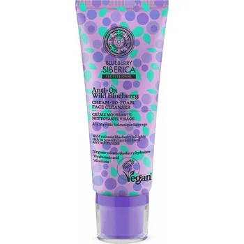 Pleťový krém NATURA SIBERICA Blueberry Siberica Krémová pěna na čištění pleti 100 ml