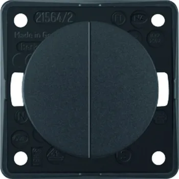 vypínač Dvojitý vypínač Berker INTEGRO antracit