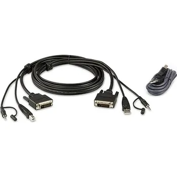 Datový kabel Aten Sada kabelů pro Secure KVM, (USB + DVI-D + audio, USB) , 1,8m (2L-7D02UDX2) - 14.01.7072