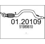 Výfuková trubka MTS 01.20109