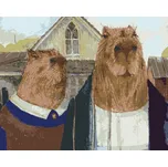 Zuty Kapybary Americká Gotika 80 x 100…