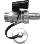 Kohout kulový vypouštěcí s páčkou M 1/2", nikl, 46450012