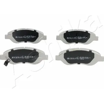 Brzdová destička Sada brzdových destiček, kotoučová brzda ASHIKA 50-00-0077