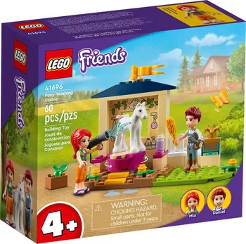 Stavebnice LEGO LEGO Friends 41696 Čištění poníka ve stáji