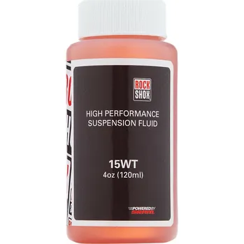 Cyklistické mazivo RockShox Suspension Oil 15wt 120ml (RockShox olej, 15wt, 120ml láhev - do spodních nohou)