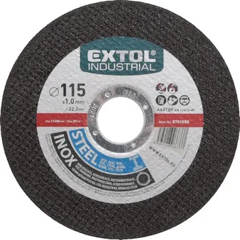 Řezný kotouč kotouč řezný na ocel/nerez, O 115x1,0x22,2mm