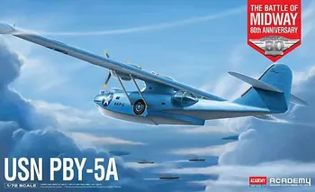Plastikový model Academy USN PBY-5A "Battle of Midway" 1:72