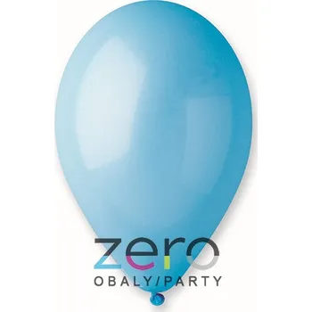 Balónek Balónky nafukovací pr. 26 cm, 20 ks (pastel) - sv. modré