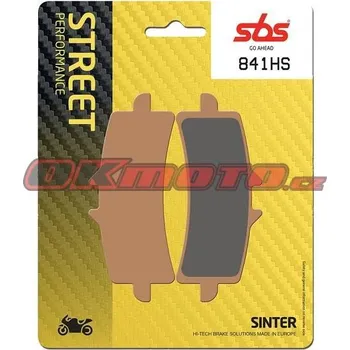 Brzdová destička Přední brzdové destičky SBS 841HS - Ducati Panigale 1299 S, 1299ccm - 15-17