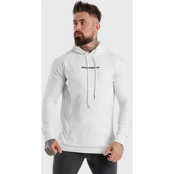 Pánská mikina SQUATWOLF Mikina Statement Hoodie White XL bílá