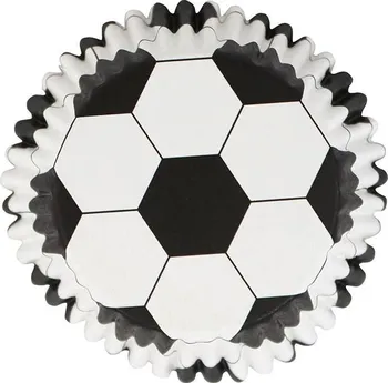 PME Košíček na cupcake fotbalový míč 30 ks 