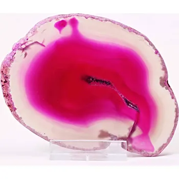 Přírodní kámen Magieprirody.cz Achátový plát velikost 10 cm + stojánek #1346 - Top kvalita