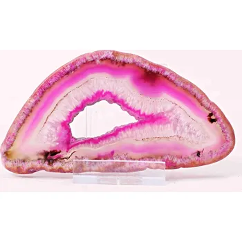 Přírodní kámen Magieprirody.cz Achátový plát velikost 10 cm + stojánek #1339 - Top kvalita