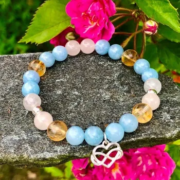 Náramek Živé kameny 16-17 cm