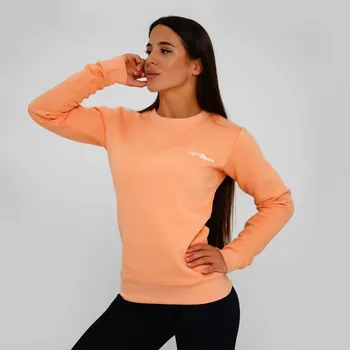 Dámská mikina GymBeam Dámská mikina Basic Jumper Powder Peach XS