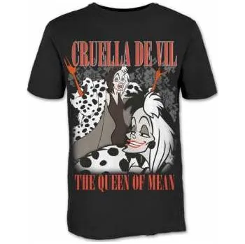 Pánské oblečení Merch Disney: Tričko 101 Dalmations Cruella Homage XL