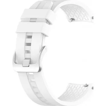 Řemínek na hodinky BSTRAP | BStrap Silicone Cube reminek na Huawei Watch GT3 46mm, white (SHU004C0810)