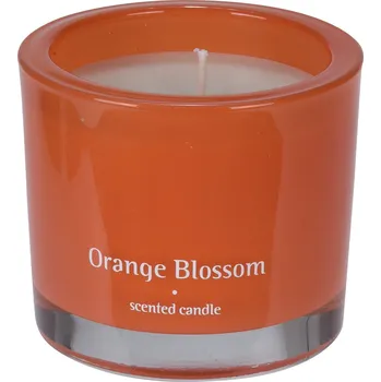 Svíčka H&L Vonná svíčka ve skle Bougie 9cm, Orange Blossom, oranžová