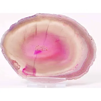 Přírodní kámen Magieprirody.cz Achátový plát velikost 10 cm + stojánek #1348 - Top kvalita