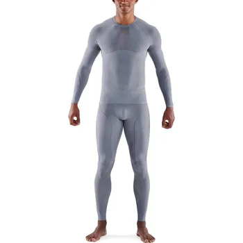 SKINS Kompresní tričko Long Sleeve Series-5 Grey XL