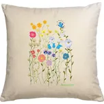 Polštář bavlněný s potiskem Polštář luční kvítí