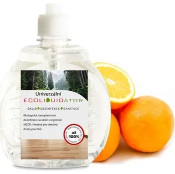 Dezinfekce Ecoliquidátor ECOLIQUIDÁTOR, univerzální čistící a dezinfekční prostředek, dávkovač, 500 ml