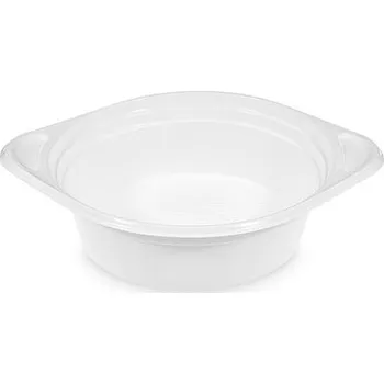 Jednorázové nádobí Šálek na polévku bílý (PP) 500 ml, 100 ks 100026274