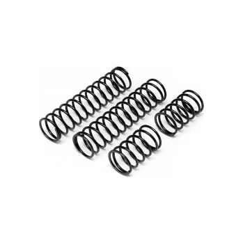 Pružina tlumiče 23x155x2.4mm 17,5závitů (černá/2ks)