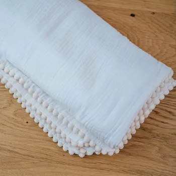 Dětská deka Lily is sailing Deka Mušelín Barva: Bílá