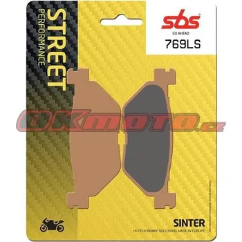 Brzdová destička Zadní brzdové destičky SBS 769LS - Yamaha XV 1900 Midnight Star, 1900ccm - 06-16