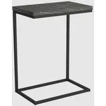 Wersal Příruční odkládací stolek Nori 66 cm - tmavý mramor