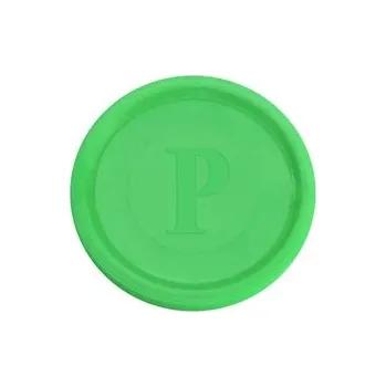 Jednorázové nádobí Žeton zelený, 100 ks 100030184