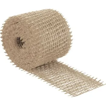 Jutová dekorační stuha přírodní, 3m