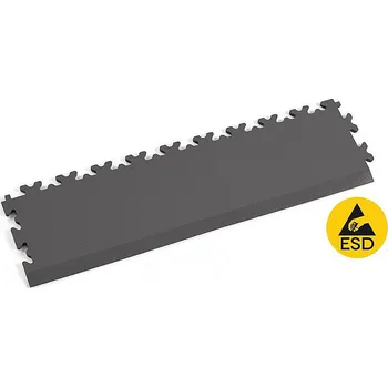 vinylová podlaha Speciální podlaha Nájezd FORTELOCK ESD Kůže Grafitová