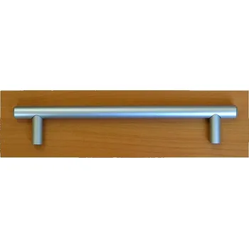 Nábytkové kování HRAZDA úchytka 12/736/850mm stříbrný komaxit "AKČNÍ CENA BEZ SLEVY" (Madlo rukojeť úchytka kování na zásuvky pro šuplík )